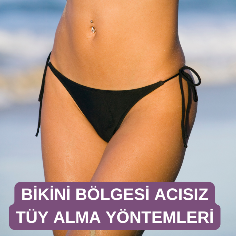 bikini bölgesi evde acısız tüy alma yöntemleri